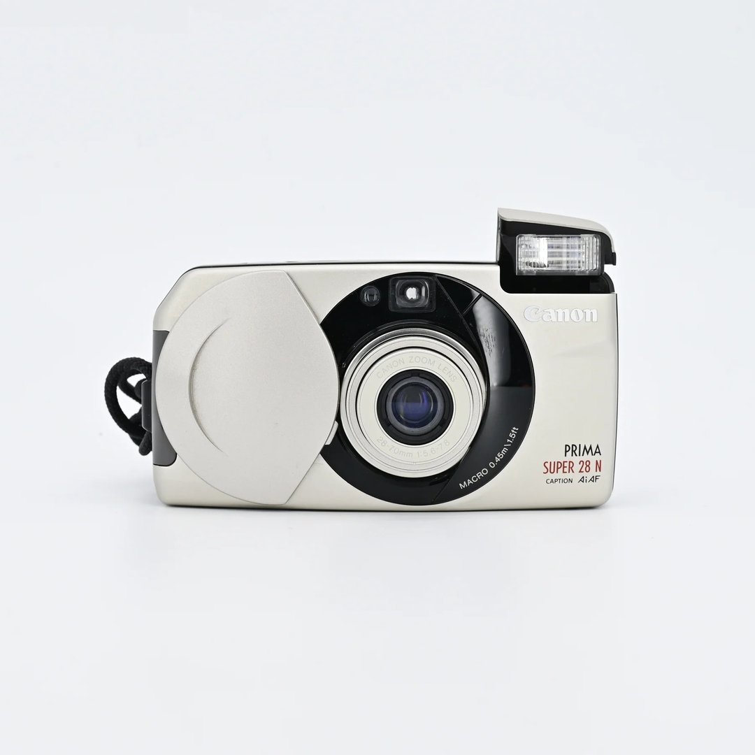 Canon Prima Super 28 Caption 135/35mm 傻瓜机 菲林相机 胶片 - 相机 - 塑料 灰色