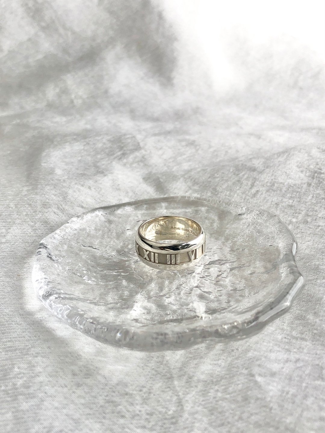 【日本直送 名牌中古包】Tiffany & Co. 蒂芙尼 Atlas 22 号 戒指 银 925 经典款 vintage 怀旧 dkbugr - 戒指 - 纯银 银色