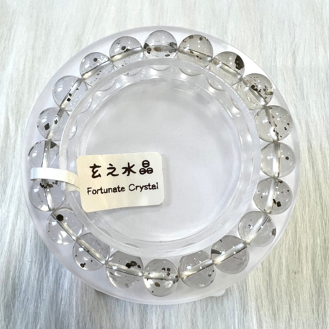黄铜矿白水晶手串 | 水晶 | 水晶手串 | 水晶手链 | 水晶手链 - 手链/手环 - 水晶 透明