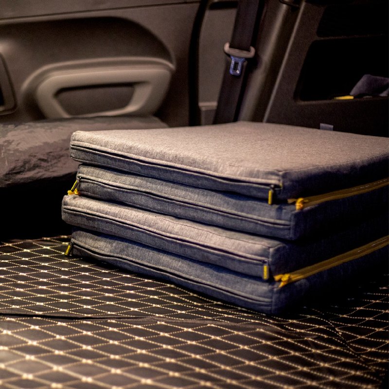 MOGICS MOTTRESS 魔垫 魔术般的多功能组合垫 ! - 露营用品 - 其他人造纤维 黑色