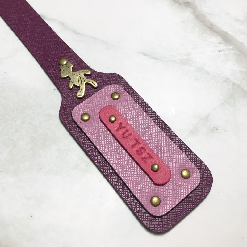 【顽皮工厂】定制化订制商品 免费刻名-行李吊牌 - 行李吊牌 - 人造皮革 