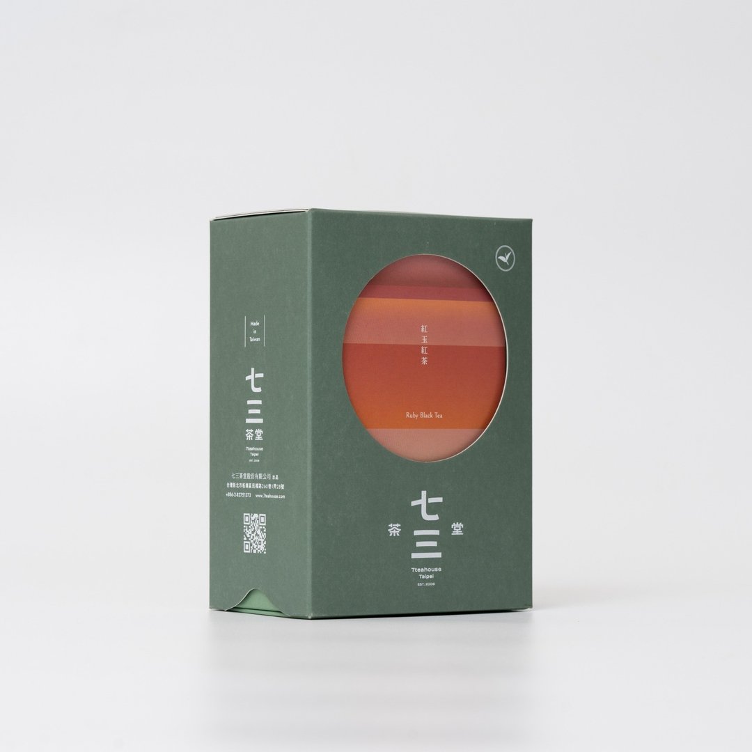 七三茶堂 精品原叶丨红玉红茶 50g–精装盒 - 茶 - 纸 绿色