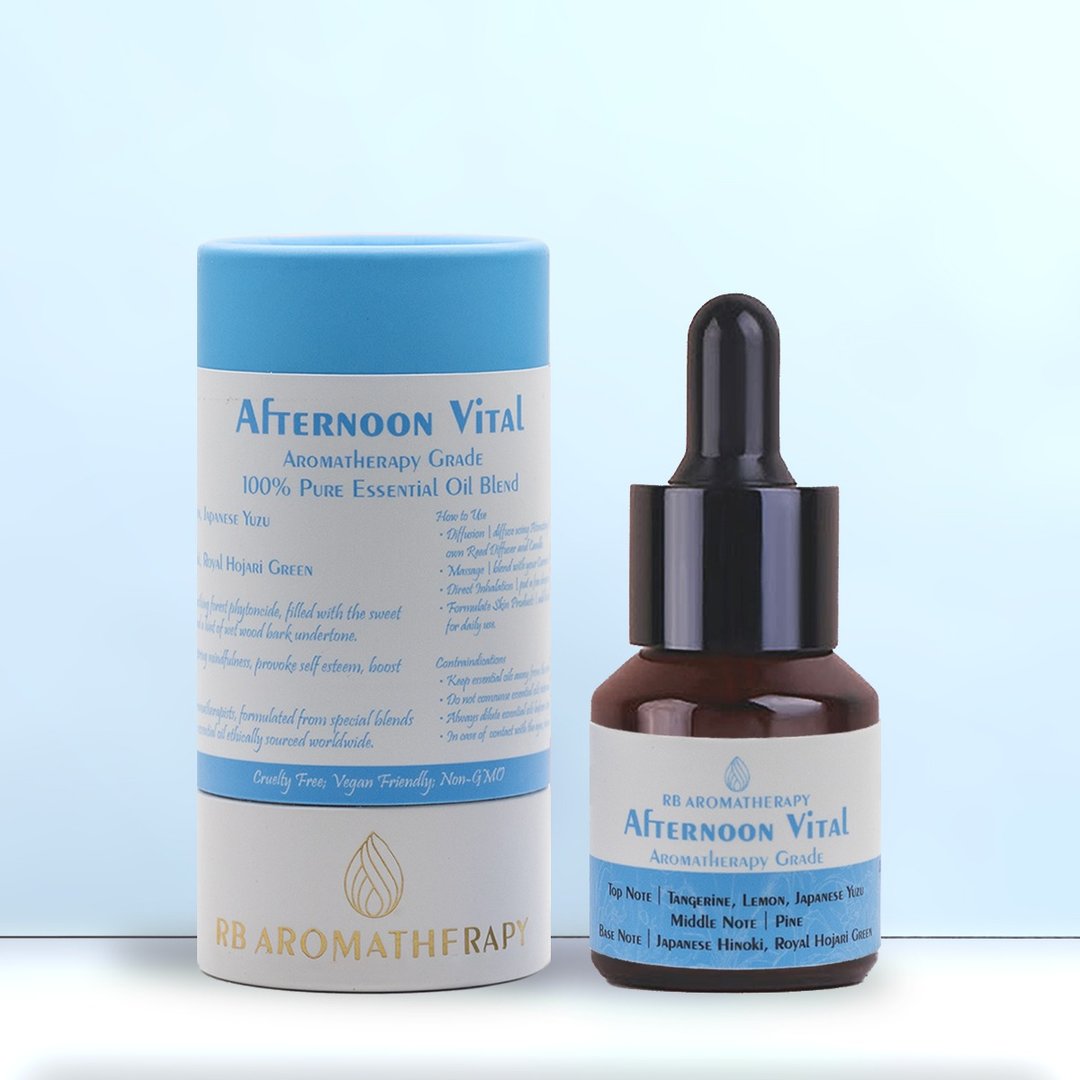 元气 Afternoon Vital 身心灵复方纯天然精油 激发效率 充沛活力 - 香薰/精油/线香 - 精油 
