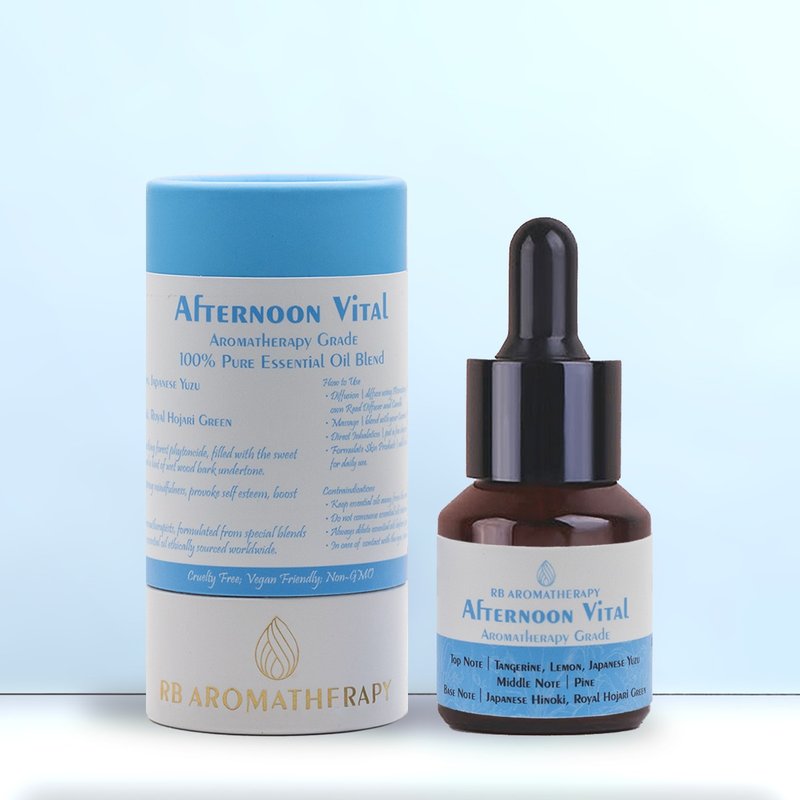 元气 Afternoon Vital 身心灵复方纯天然精油 激发效率 充沛活力 - 香薰/精油/线香 - 精油 