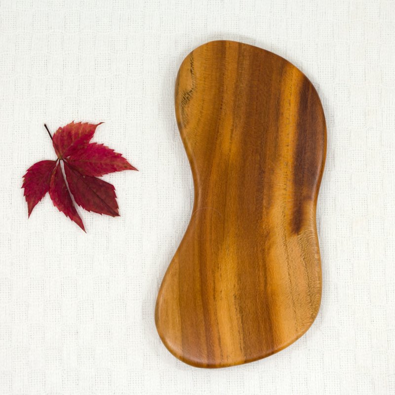 刮痧按摩木制工具，脸部、眼睛、颈部和身体的木制按摩 - 脸部按摩/清洁工具 - 木头 