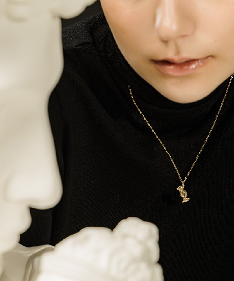 糖果项链 14k - 项链 - 其他金属 多色