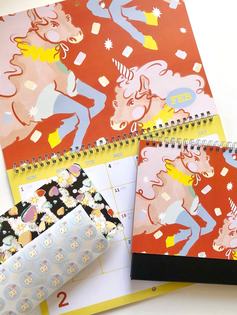 收集让我心动的瞬间 | 2026年月挂历 - 年历/台历 - 纸 多色