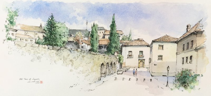 赛维亚/手绘原创/含框 - 海报/装饰画/版画 - 纸 咖啡色