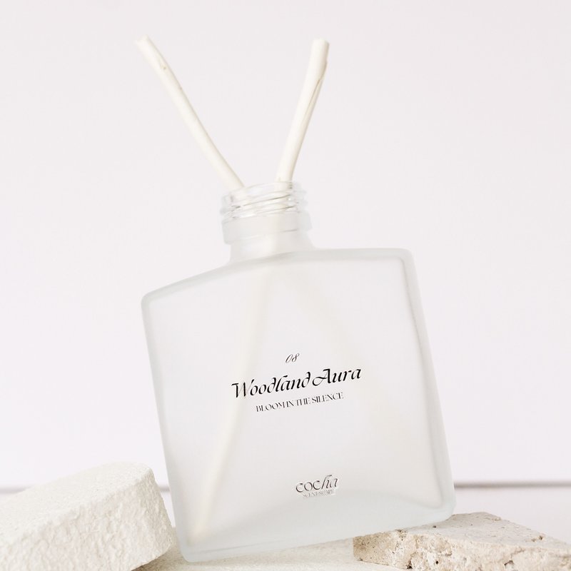 【圣诞礼物】扩香香氛 | 08森林气息 Woodland Aura - 100ml/50ml - 香薰/精油/线香 - 玻璃 透明