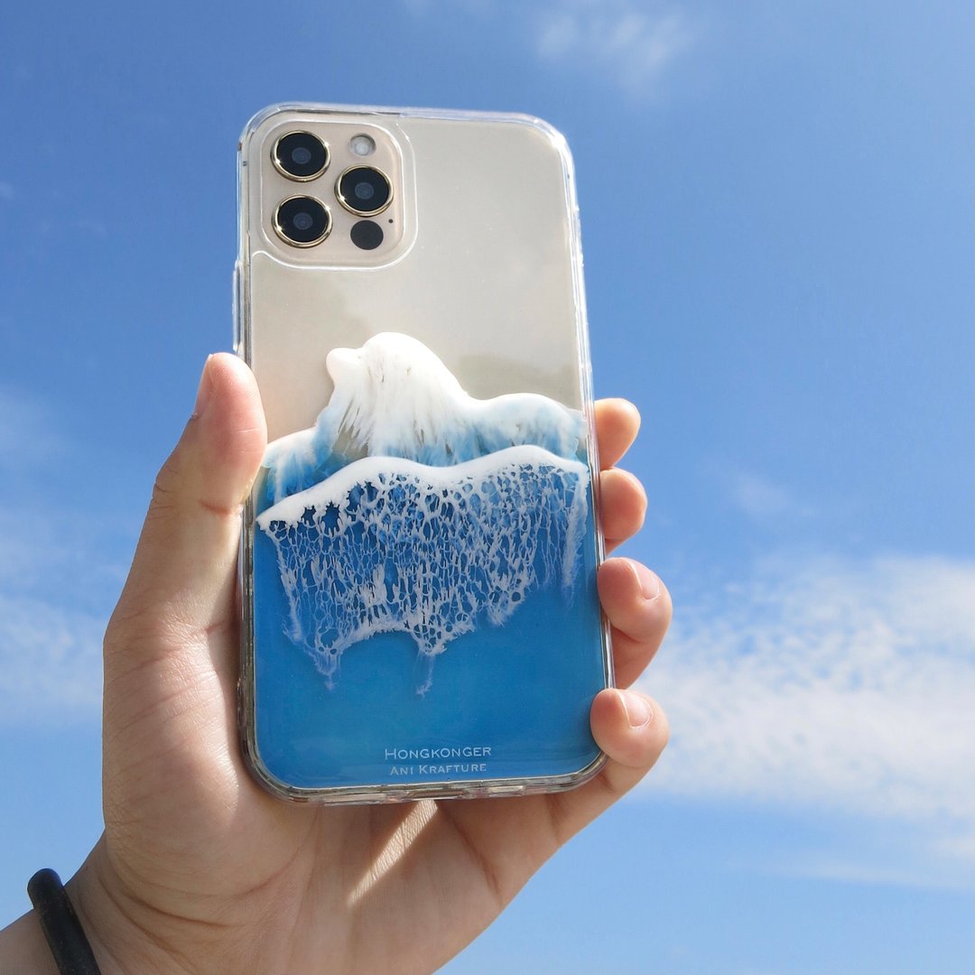 【塞拉利昂下】 Be Water Phone Case  iPhone7~16 Android - 手机壳/手机套 - 树脂 