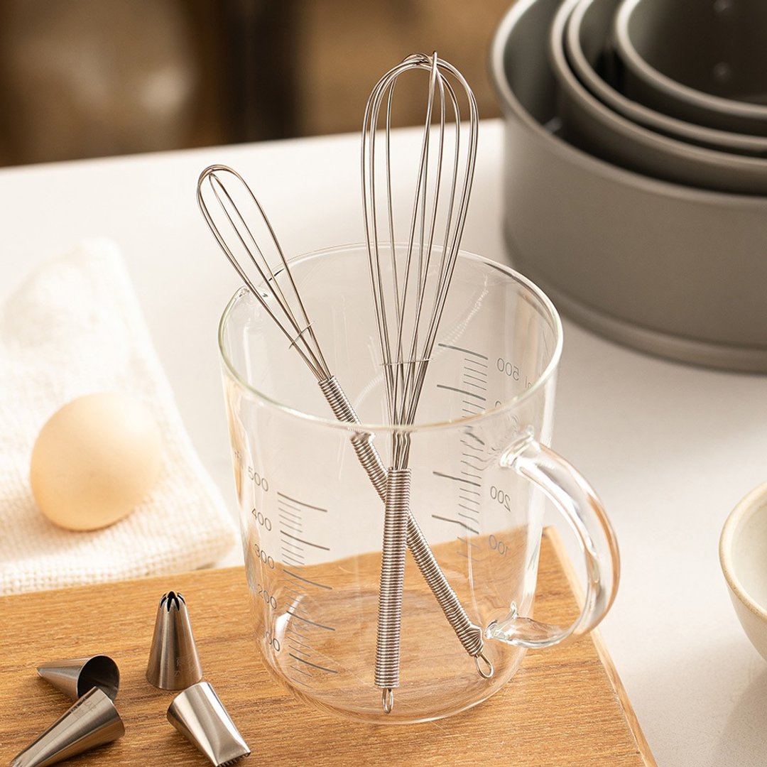 日本霜山 不锈钢打蛋器(大)-23cm - 厨房用具 - 不锈钢 银色