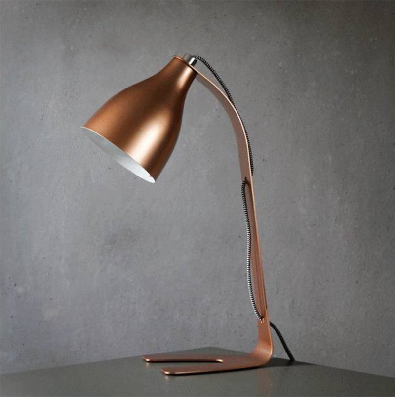 Leitmotiv, Barefoot Table lamp Copper - 灯具/灯饰 - 其他金属 咖啡色