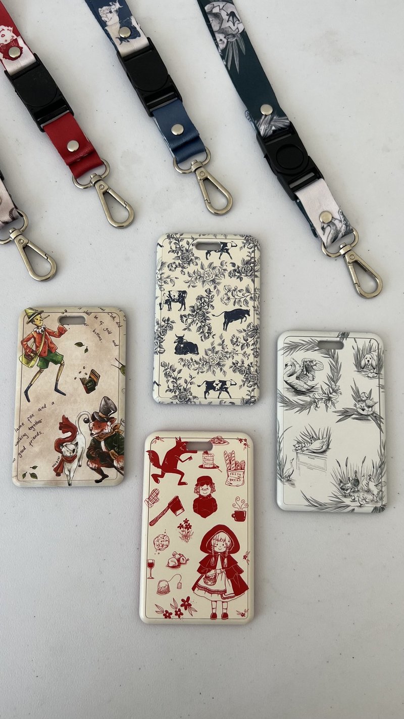 挂绳与证件夹组 - 名片夹/名片盒 - 压克力 绿色