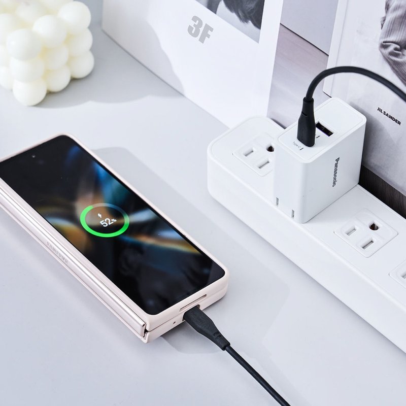 TPE充电传输线1M USB2.0 (TYPE-C TO LIGHTNING) - 充电宝/传输线 - 其他材质 灰色