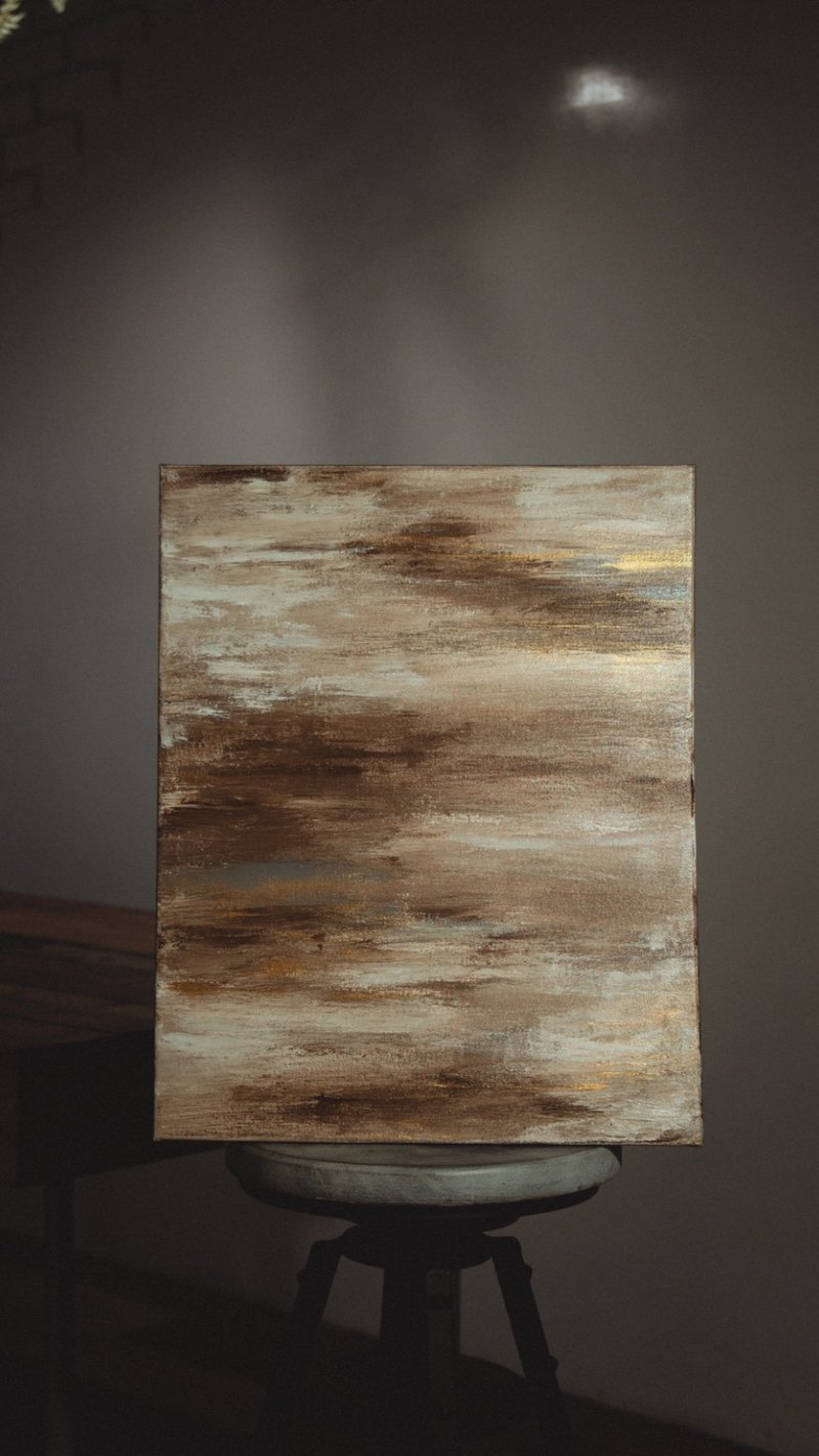 摩洛哥古董色刷染版画 - 摆饰 - 压克力 咖啡色