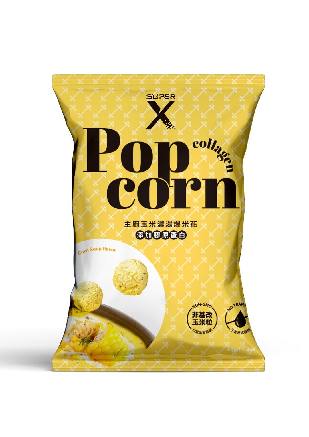 Super X 主厨玉米浓汤爆米花 50g/包 - 其他 - 新鲜食材 多色