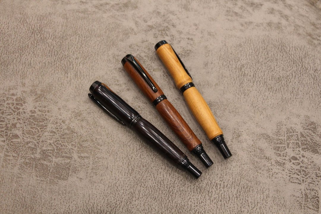原木手工木制笔 钢笔款 手工钢笔 定制化 - 钢笔 - 木头 咖啡色