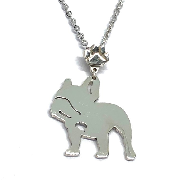 手作银饰 / 俏皮法斗 / 925纯银 / 项链 - 项链 - 纯银 