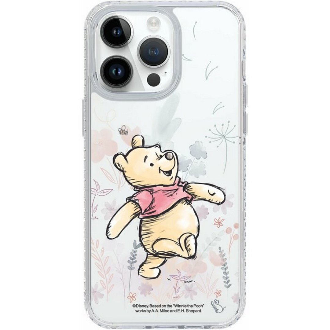 小熊维尼 iPhone 16 Samsung S25 气垫标准防摔镜面手机壳 - 手机壳/手机套 - 塑料 多色