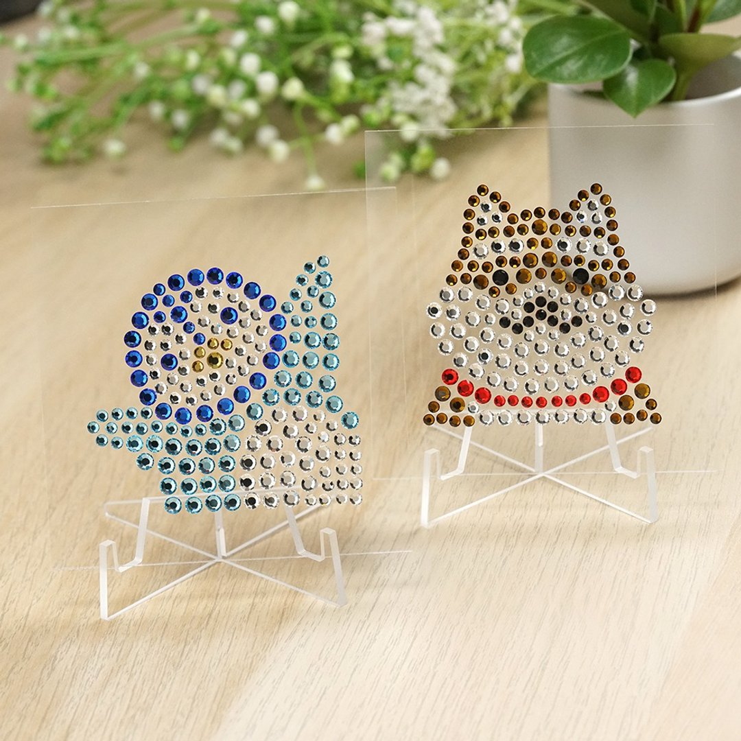 Rhinestone Craft动物水钻装饰DIY材料包 - 其他 - 其他材质 卡其色