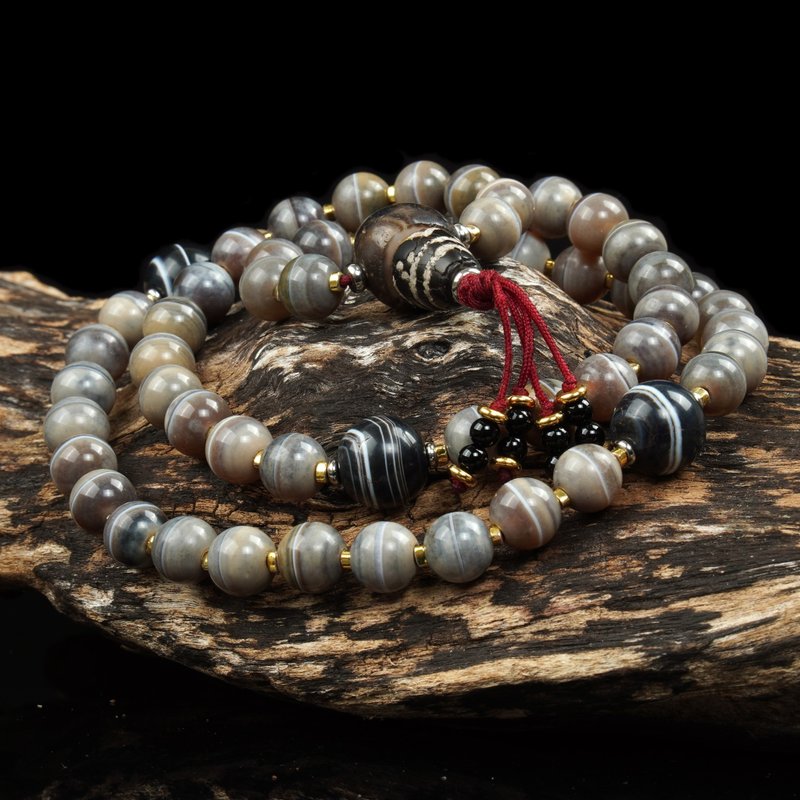 18世纪英国维多利亚天然一线药师珠链(长70厘米) - 长链 - 其他材质 