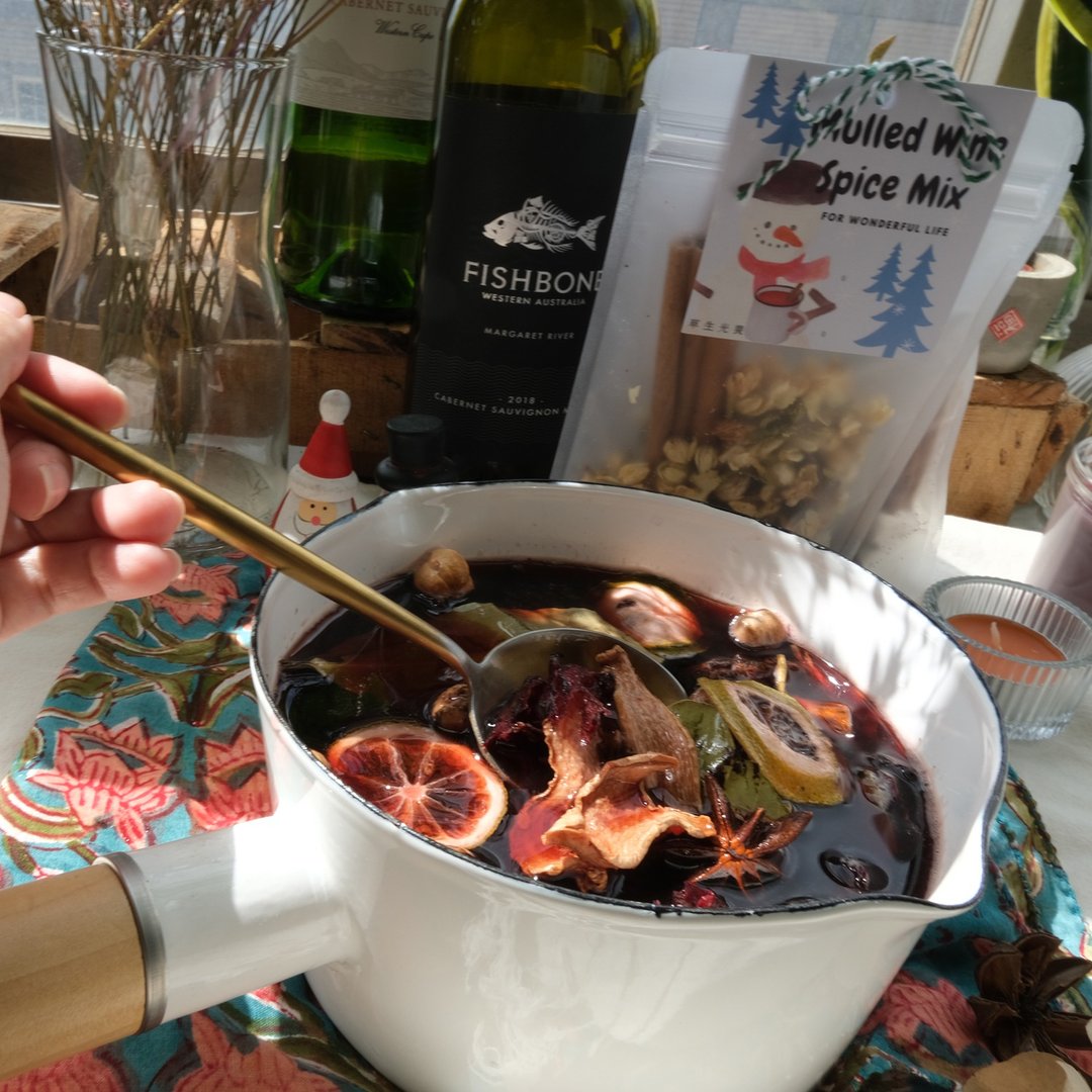 岁末7折【热红酒香料包2入组】独特茉莉花香/洛神果香-浓郁有层次 - 茶 - 新鲜食材 红色
