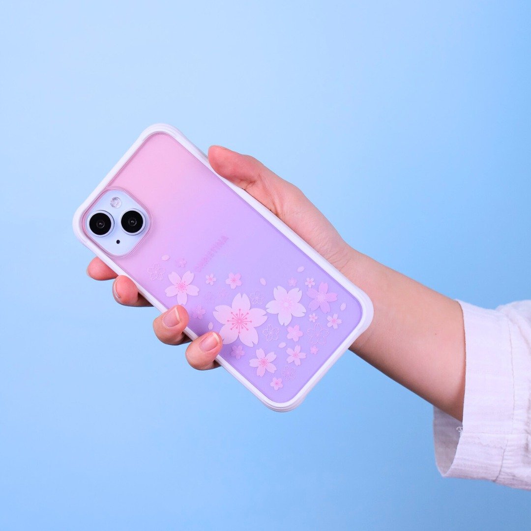 ArtiShell 艺术防摔手机壳 - 樱花漫舞 iPhone 15系列 - 手机壳/手机套 - 其他材质 