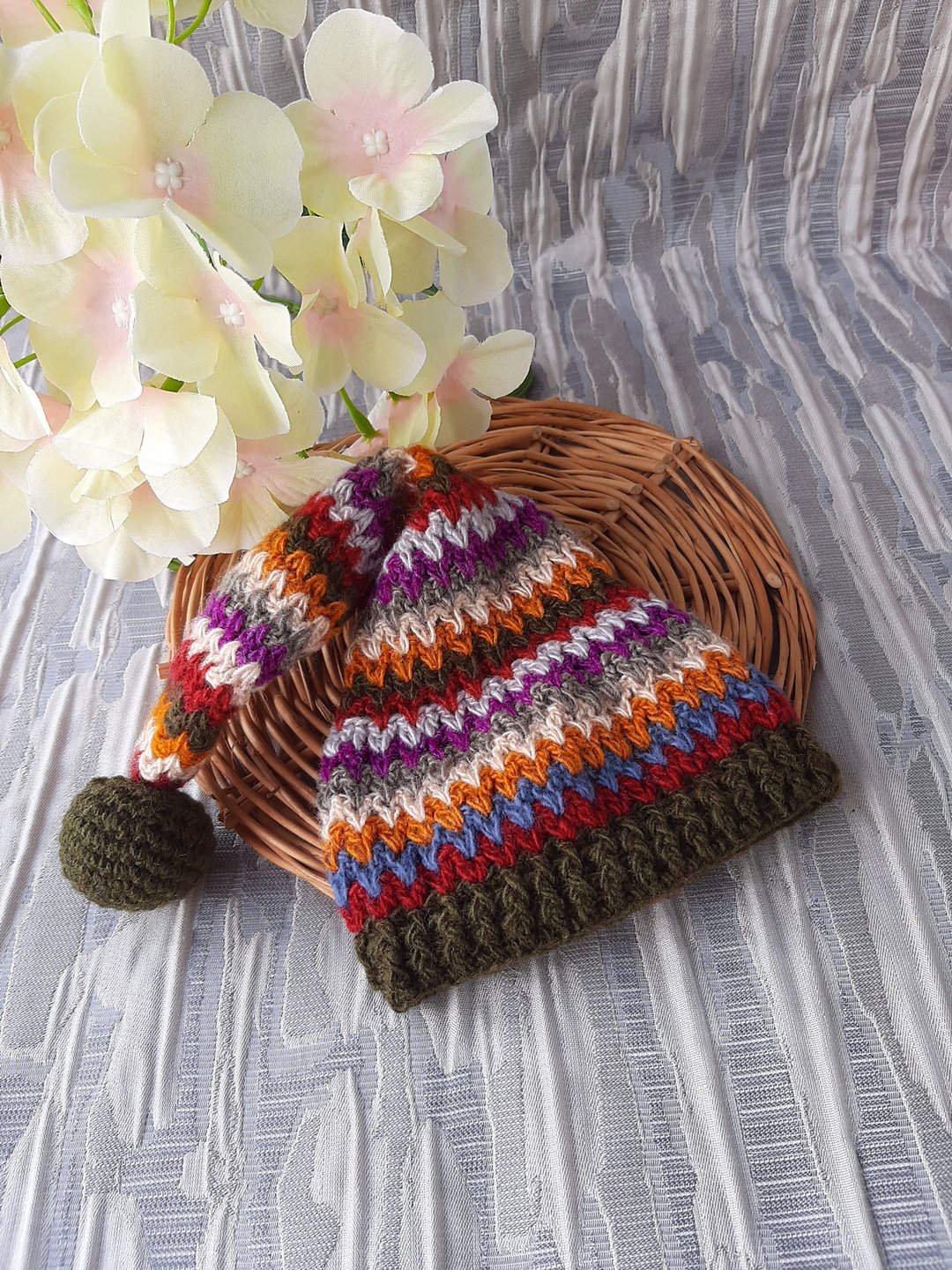 Striped hat for dolls Blythe - 玩具/玩偶 - 压克力 