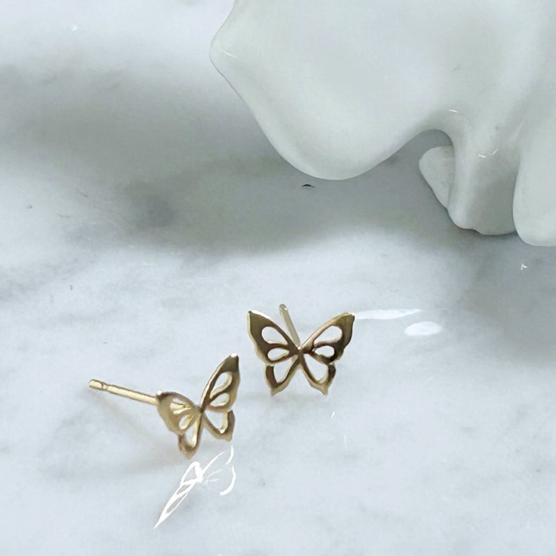 ulysses-petit K18 单边耳环 【FP128】 - 耳环/耳夹 - 其他金属 金色