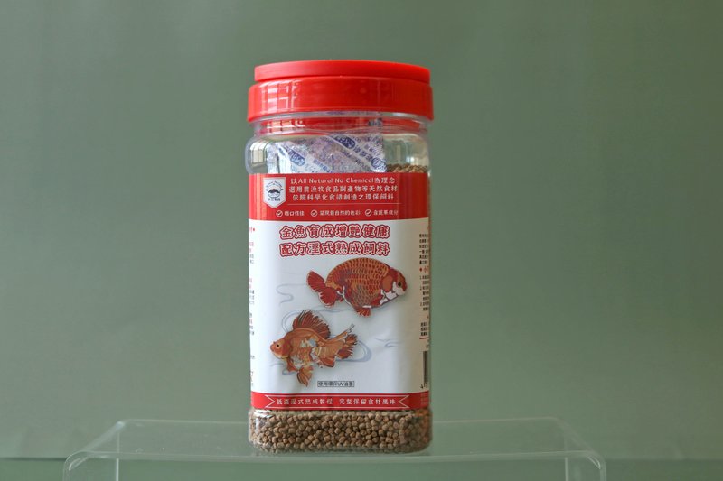【天然食谱】金鱼育成增艳健康配方湿式熟成饲料 500G - 其他 - 其他材质 红色