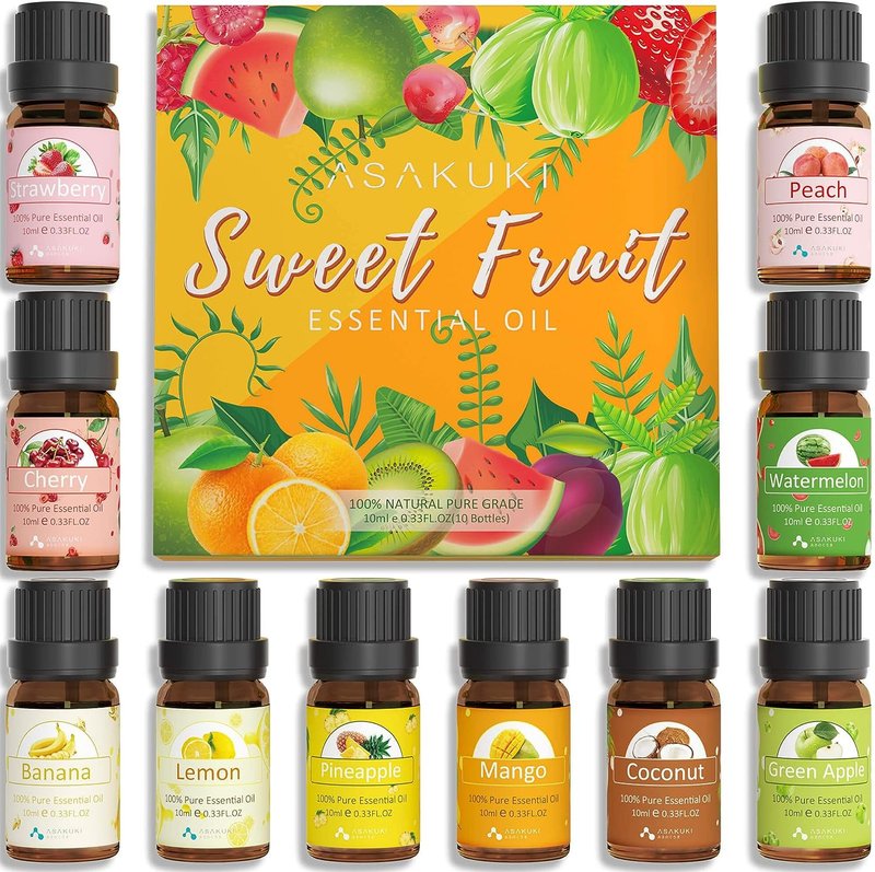 日本限定10合1【热带果香精油】香薰精油│圣诞节 交换生日礼物 - 香薰/精油/线香 - 精油 
