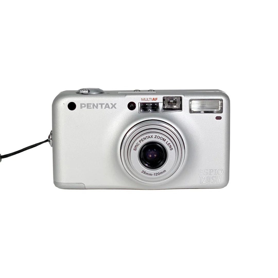 Pentax Espio 120SW 135/35mm 傻瓜机 菲林相机 胶片相机 - 相机 - 塑料 银色