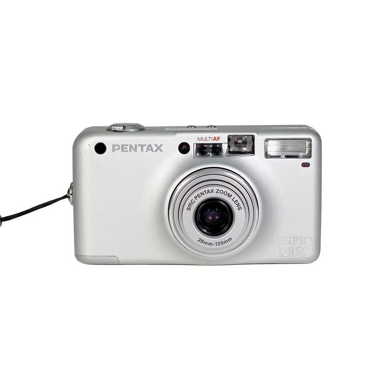 Pentax Espio 120SW 135/35mm 傻瓜机 菲林相机 胶片相机 - 相机 - 塑料 银色