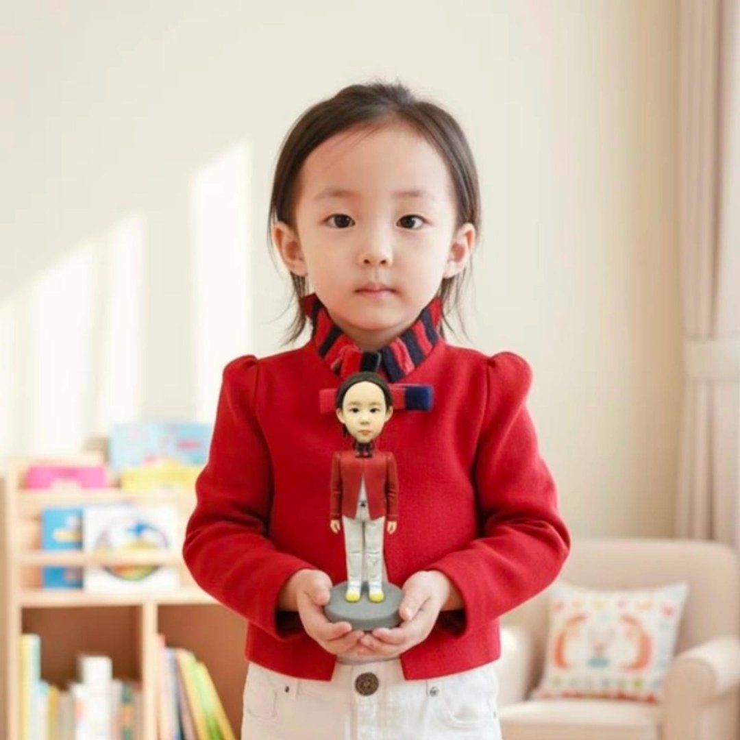 小孩 孩子 毕业 生日 礼物订制 订制化 人偶 公仔 似颜绘 纪念 - 玩具/玩偶 - 粘土 多色