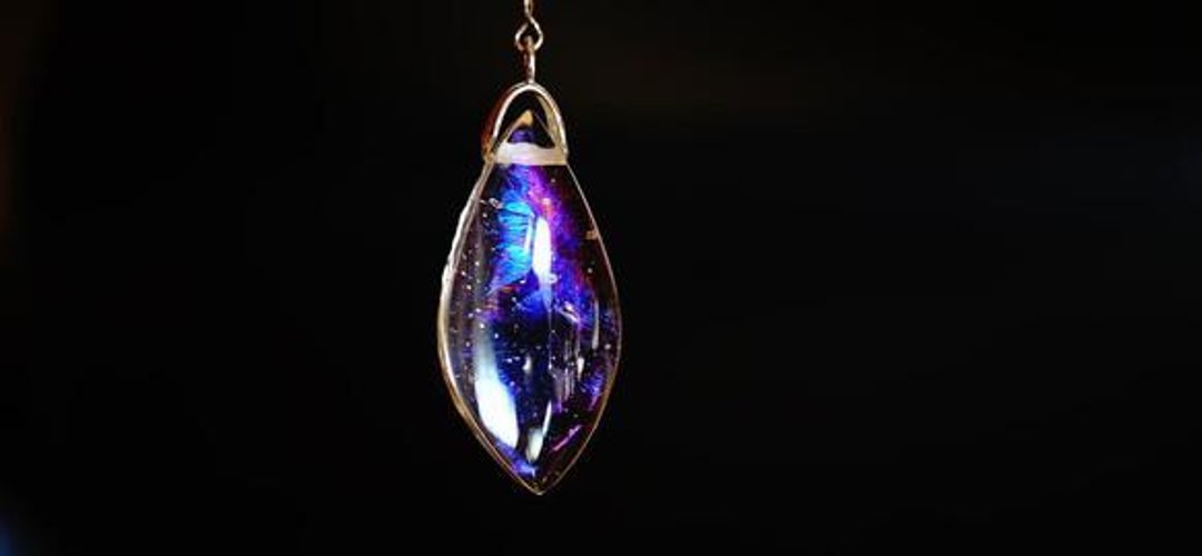 [Made to order] Transparence Aurora - 项链 - 其他金属 