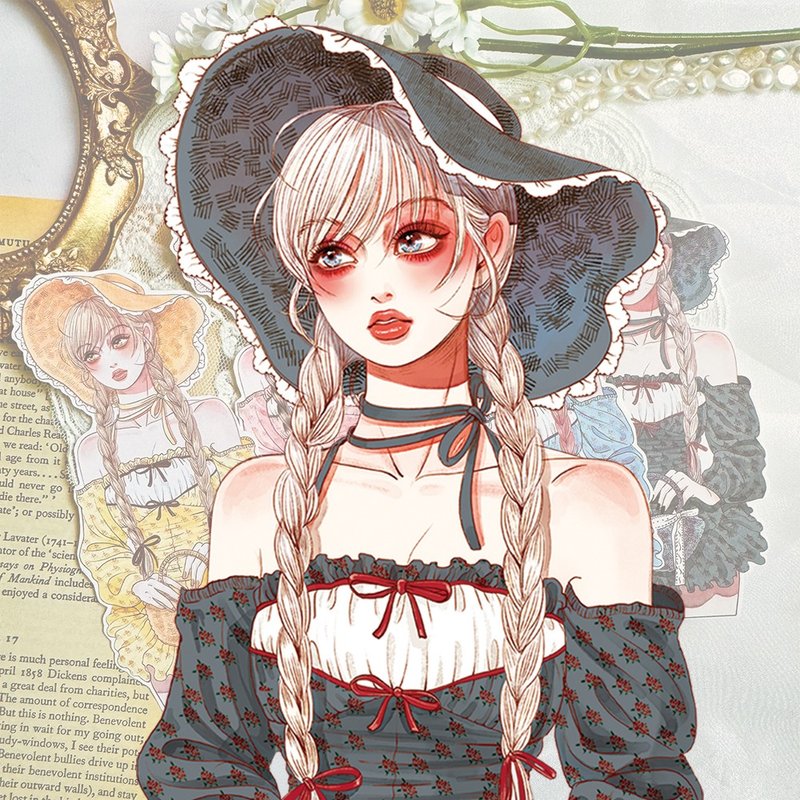 Emily 贴纸 - 贴纸 - 纸 多色