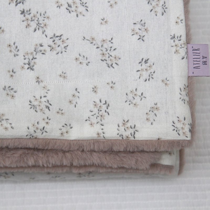 韩国制造婴儿毛毯法兰绒（新生儿和迎婴派对礼物） ベビー用品，ブラン - 婴儿床上用品 - 棉．麻 咖啡色