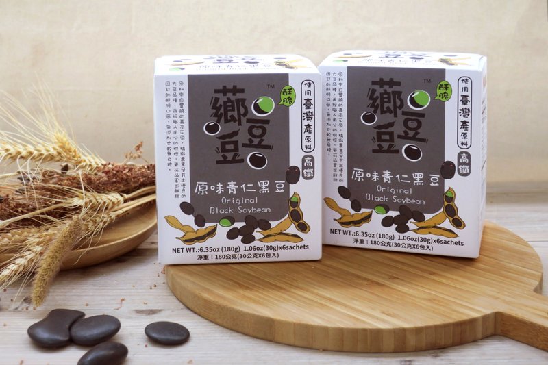 芗园-芗豆豆原味青仁黑豆 180g/30gx6入 - 零食/点心 - 纸 