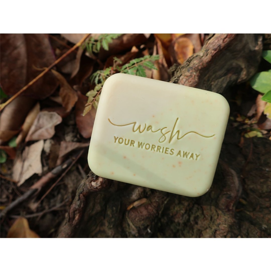 【皂章B68】洗去烦恼 Wash Your Worries Away 洗去你的忧虑 - 蜡烛/香氛/手工皂 - 压克力 