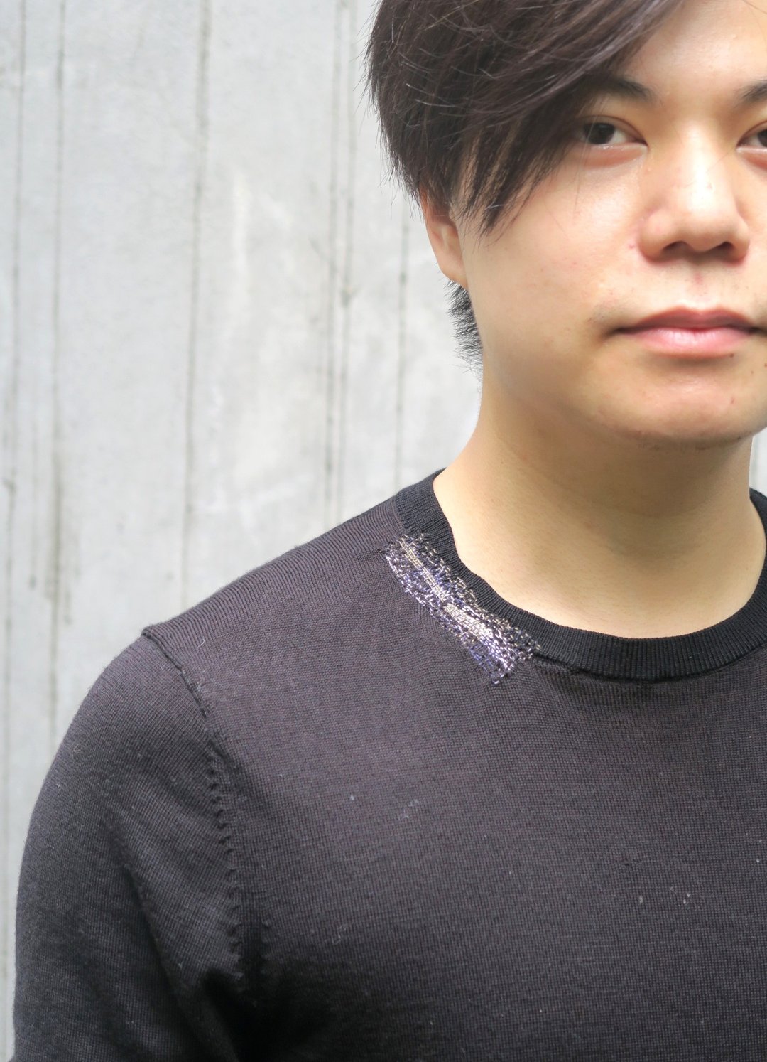 修补你的破毛衣服务-永续设计-修补艺术fashionrevolution - 男装针织衫/毛衣 - 羊毛 
