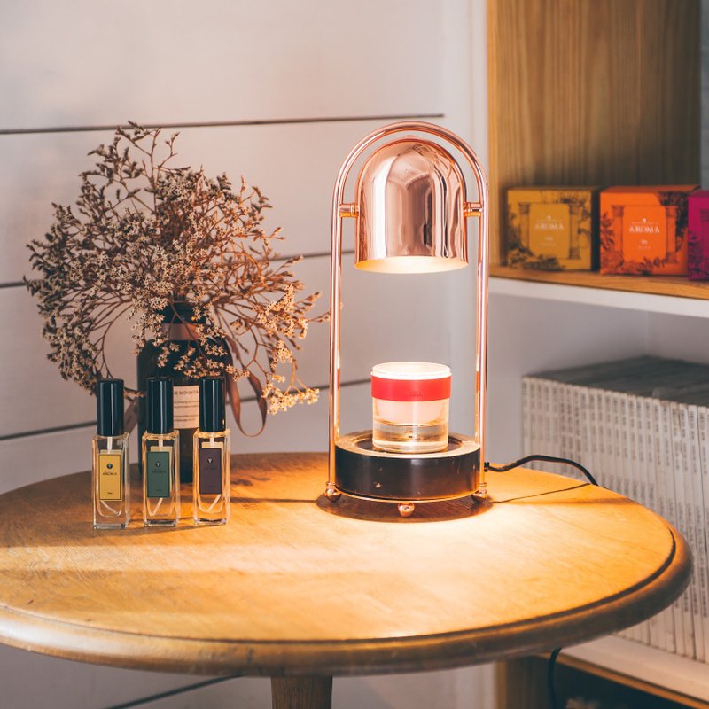 【送礼首选】暖香灯/融蜡灯搭香氛蜡烛 生日女友情人节礼物 - 蜡烛/烛台 - 其他金属 