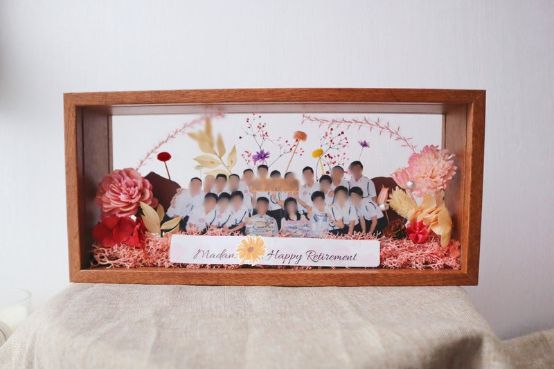 【香港花艺店】定制相片花架(L) - 干燥花/捧花 - 植物．花 多色