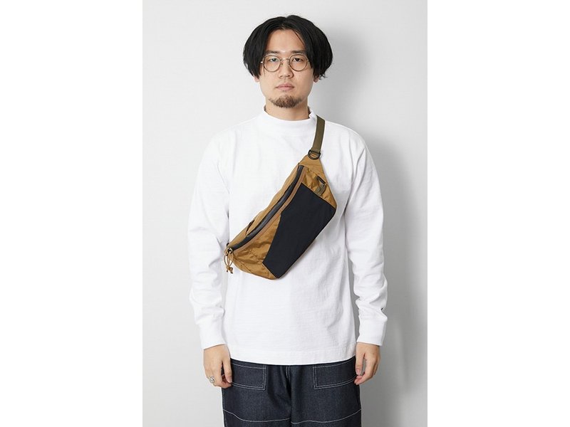 X-Pac Nylon 腰包 棕色 - 侧背包/斜挎包 - 尼龙 咖啡色