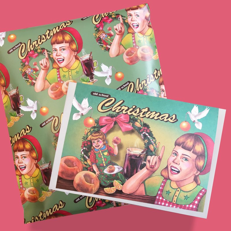 山羊先生圣诞礼物组 - 笔记本/手帐 - 纸 绿色