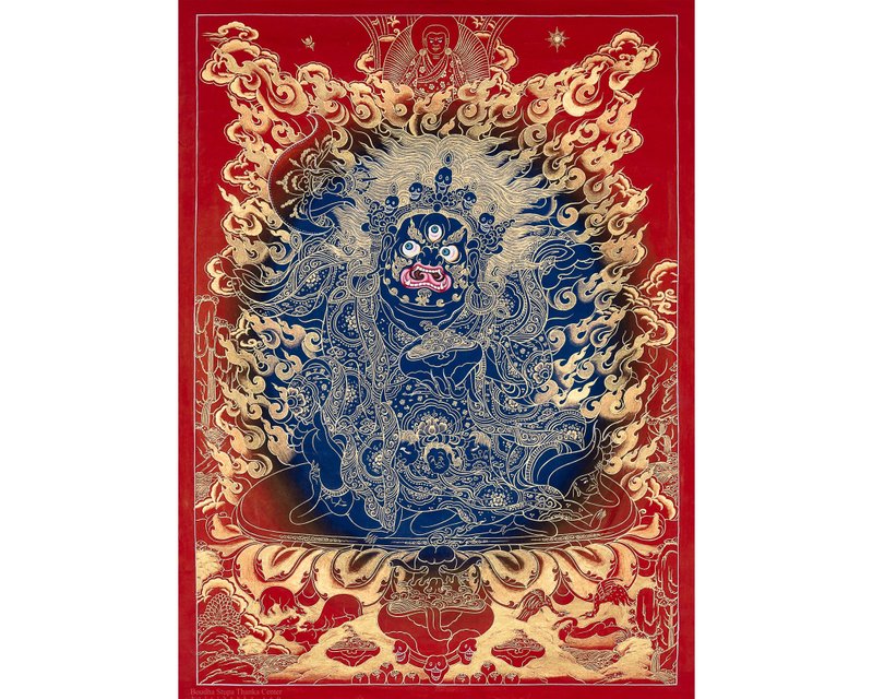 伯纳根查玛哈卡拉唐卡 法的猛护者 - 吊饰 - 其他材质 多色