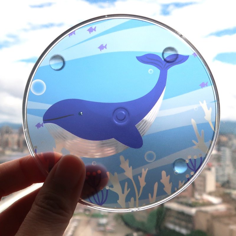 【圣诞节快速出货】海洋之心/防水压克力5入一组杯垫 - 其他 - 压克力 