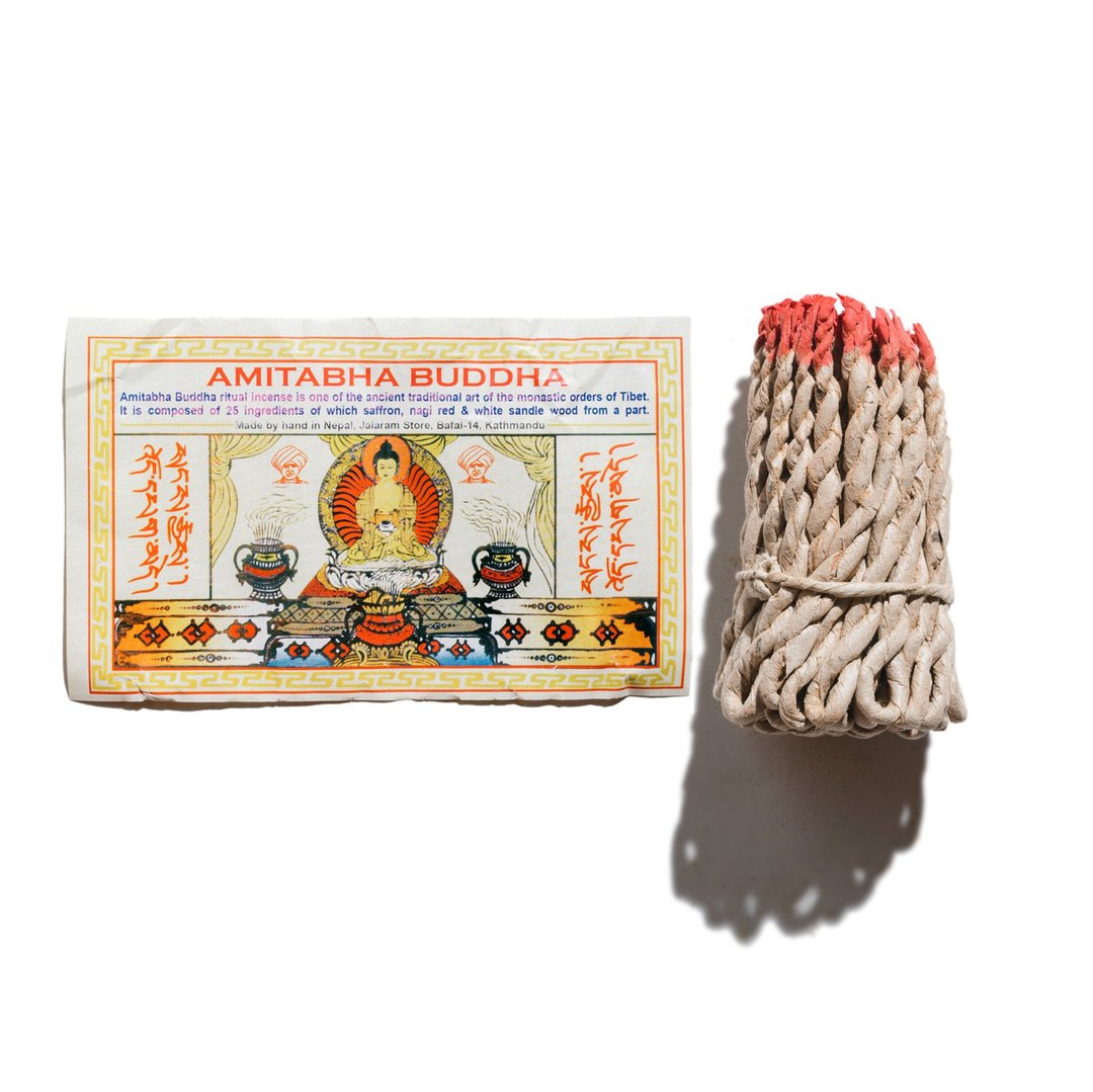 EARTH.er - Amitabha Buddha Rope Incense 绳结线香 - 香薰/精油/线香 - 纸 卡其色