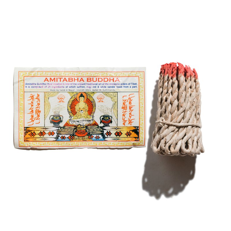 EARTH.er - Amitabha Buddha Rope Incense 绳结线香 - 香薰/精油/线香 - 纸 卡其色