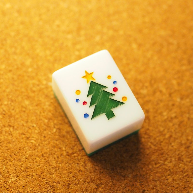 圣诞节限定! 香港麻雀号 呈献【圣诞树】麻雀 - 摆饰 - 塑料 绿色