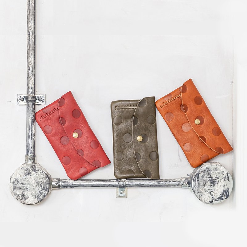 日本Kanmi. - Candy系列口袋钱包 (大号) - 皮夹/钱包 - 真皮 多色